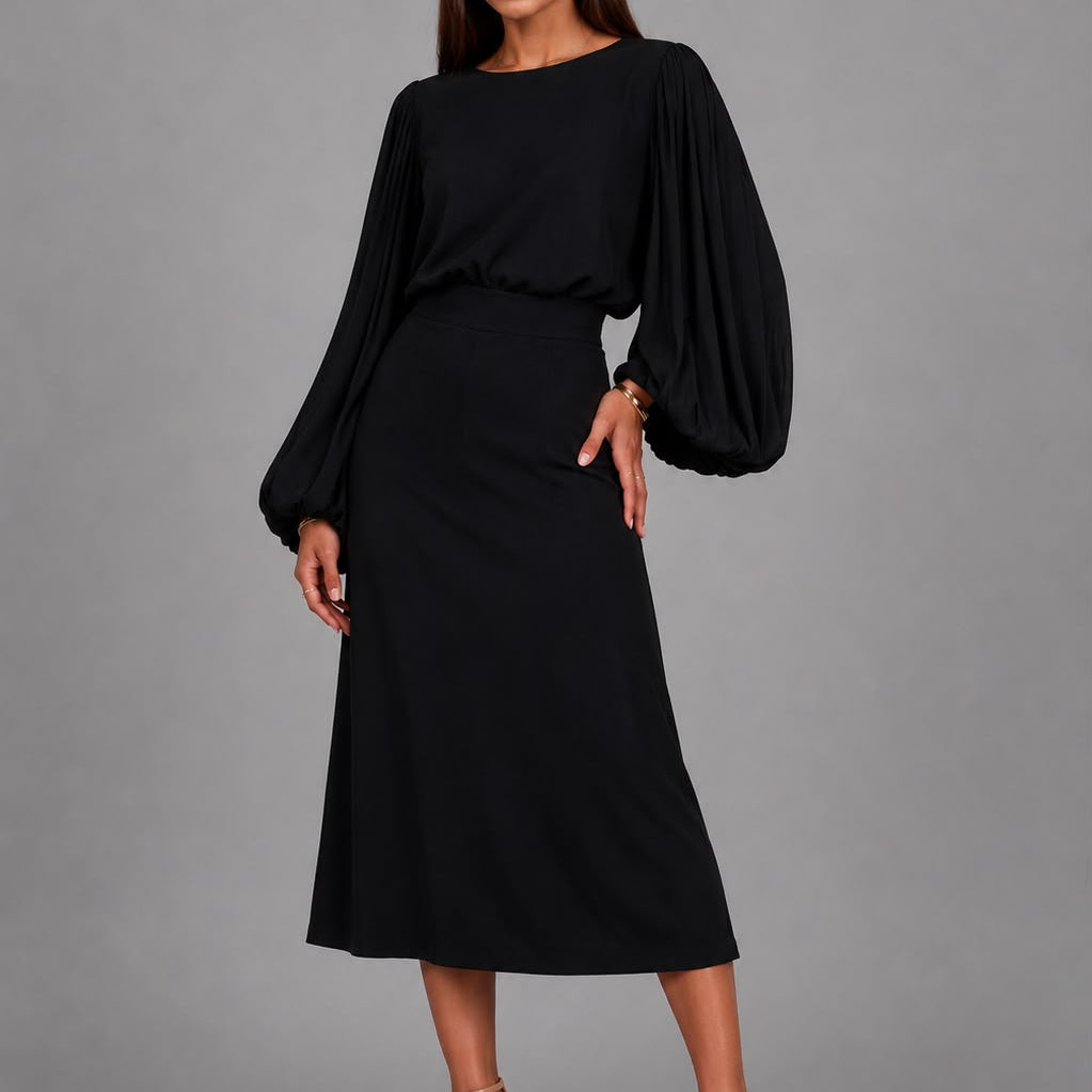 Haya Top In Black- Final Sale