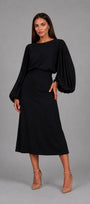 Haya Top In Black- Final Sale