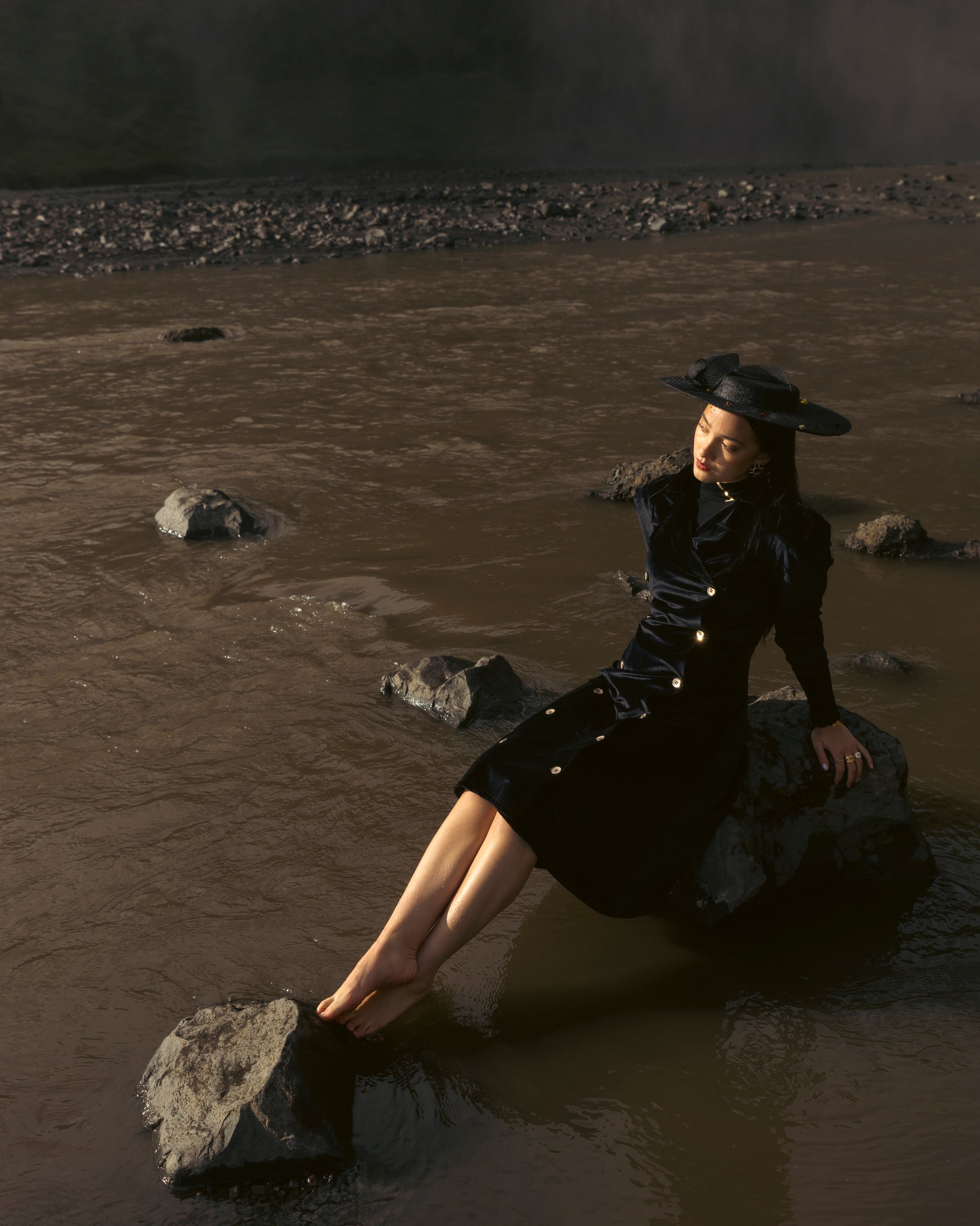 Bara Velvet Blazer Dress