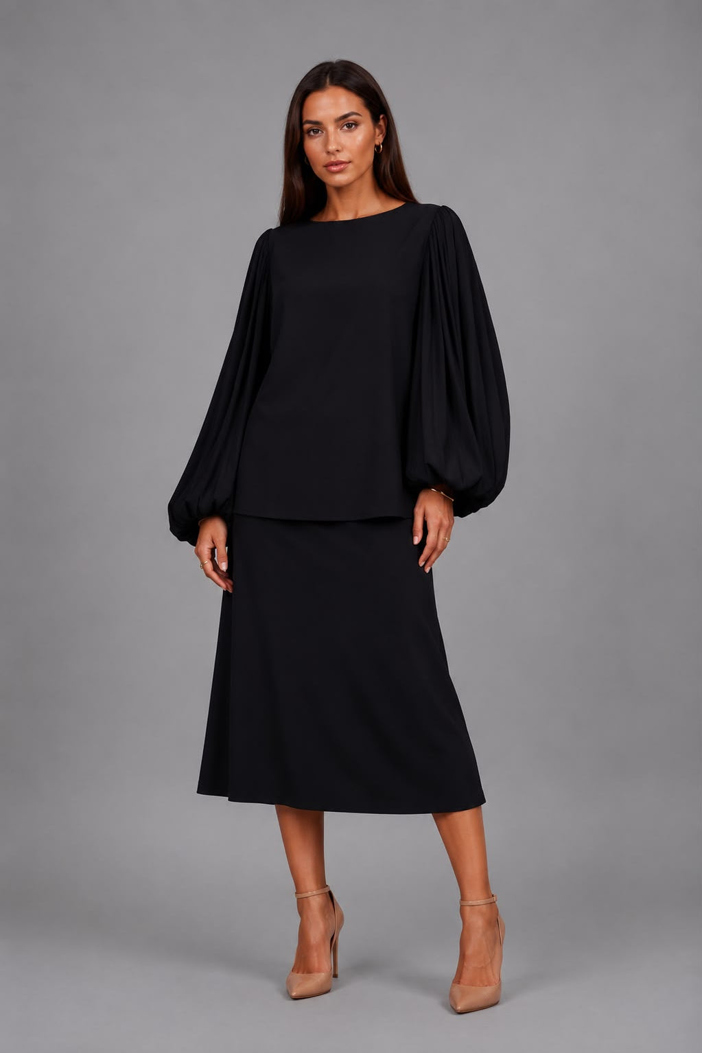 Haya Top In Black- Final Sale