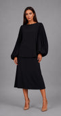Haya Top In Black- Final Sale