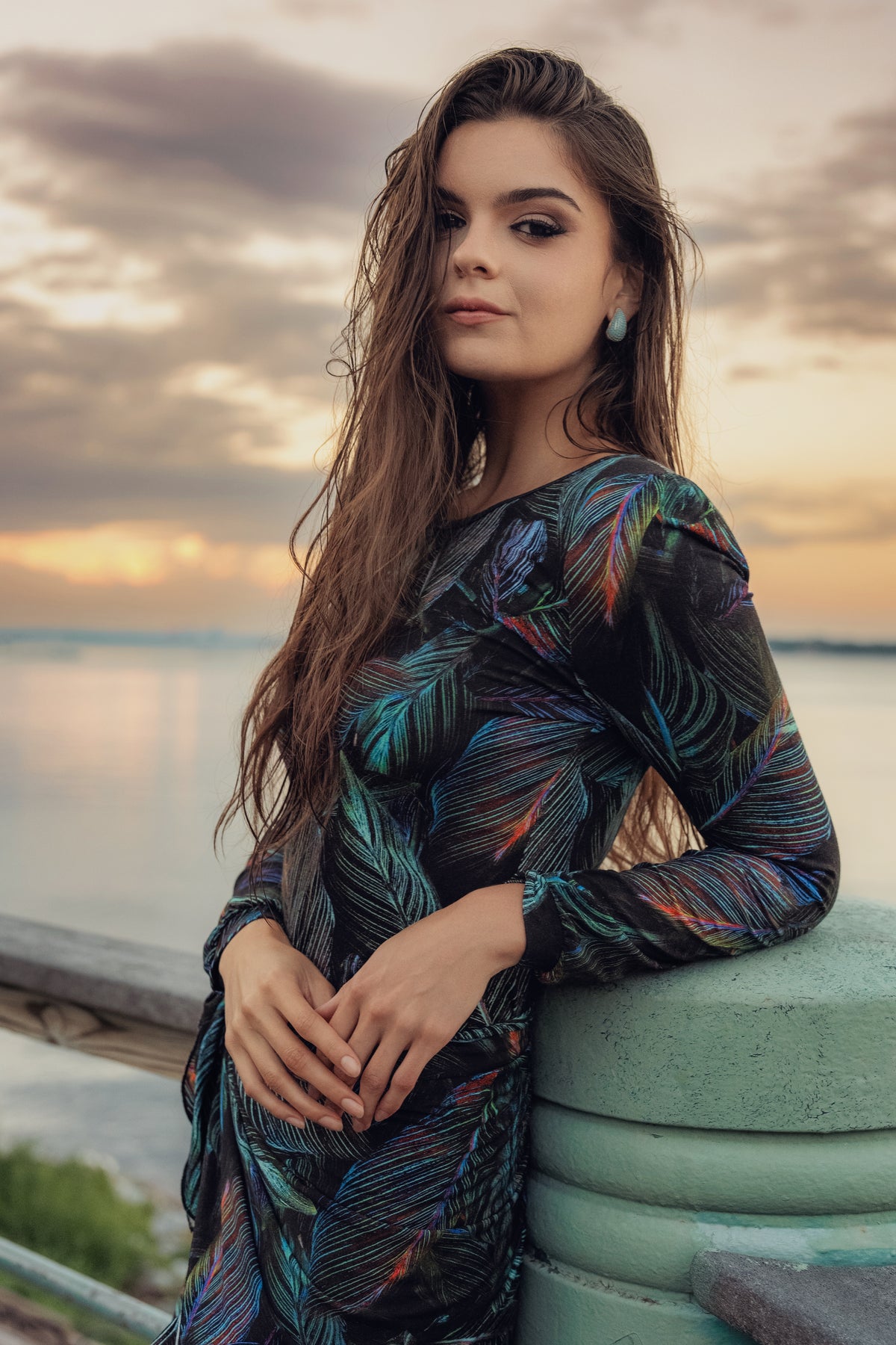 Neon Jungle Body Scarf