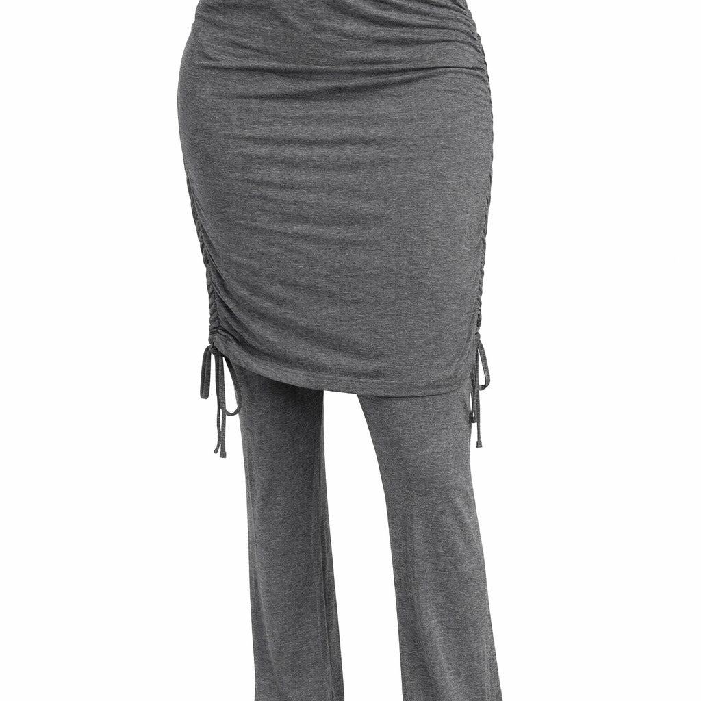 The Aurelia Skirt Pant-Final Sale Gray