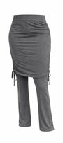 The Aurelia Skirt Pant-Final Sale Gray