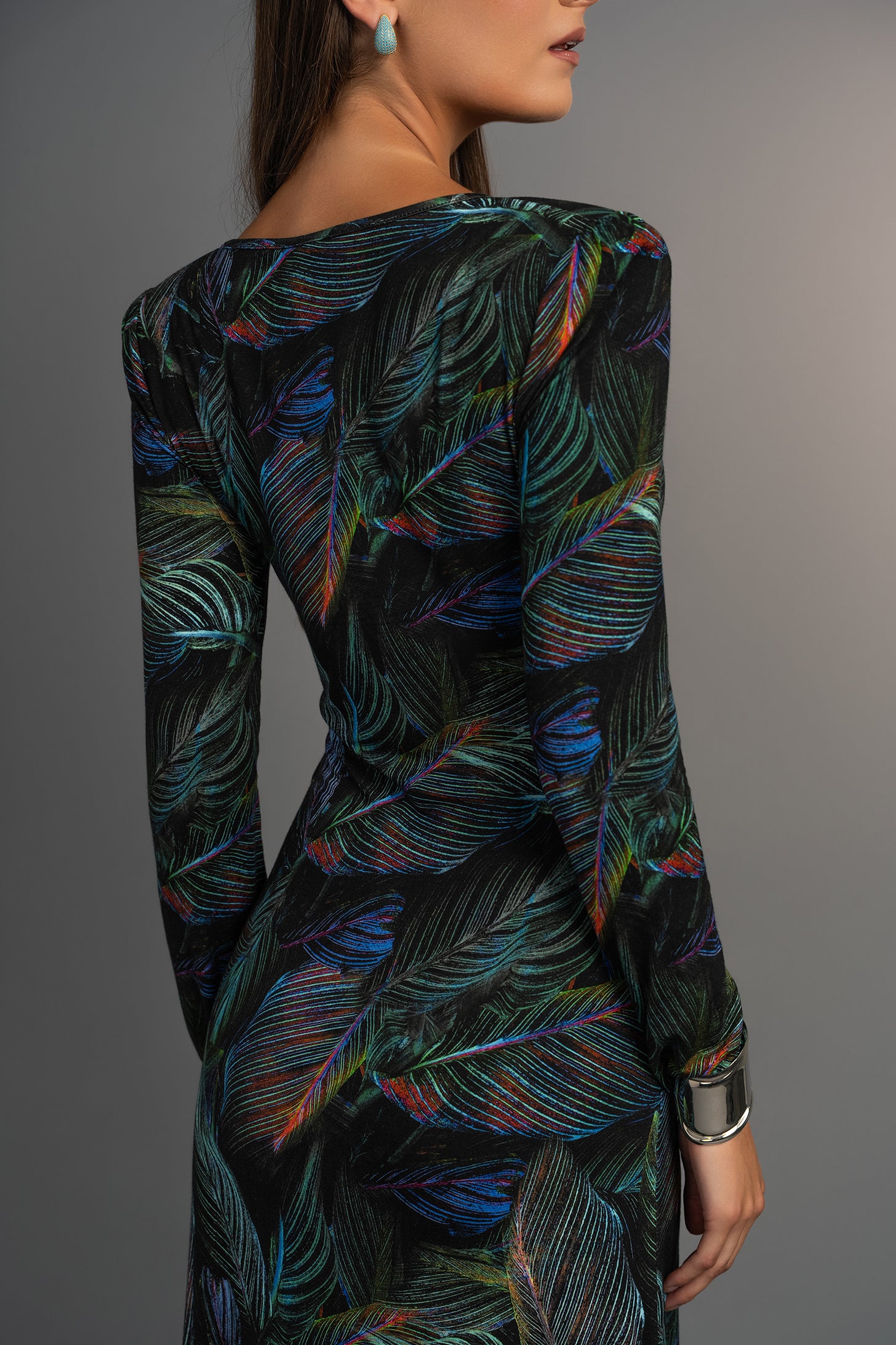 Neon jungle Layka Maxi dress