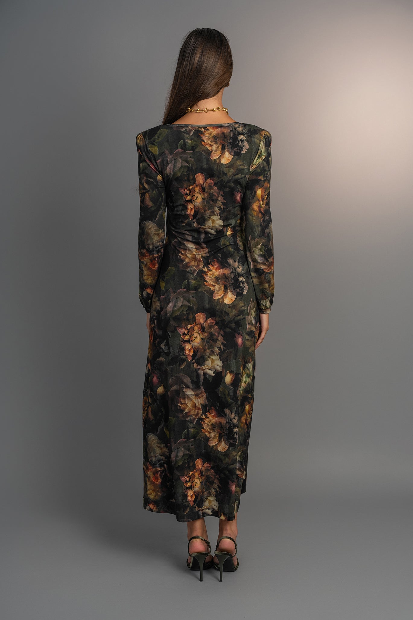Midnight Blooms Layka Maxi Dress