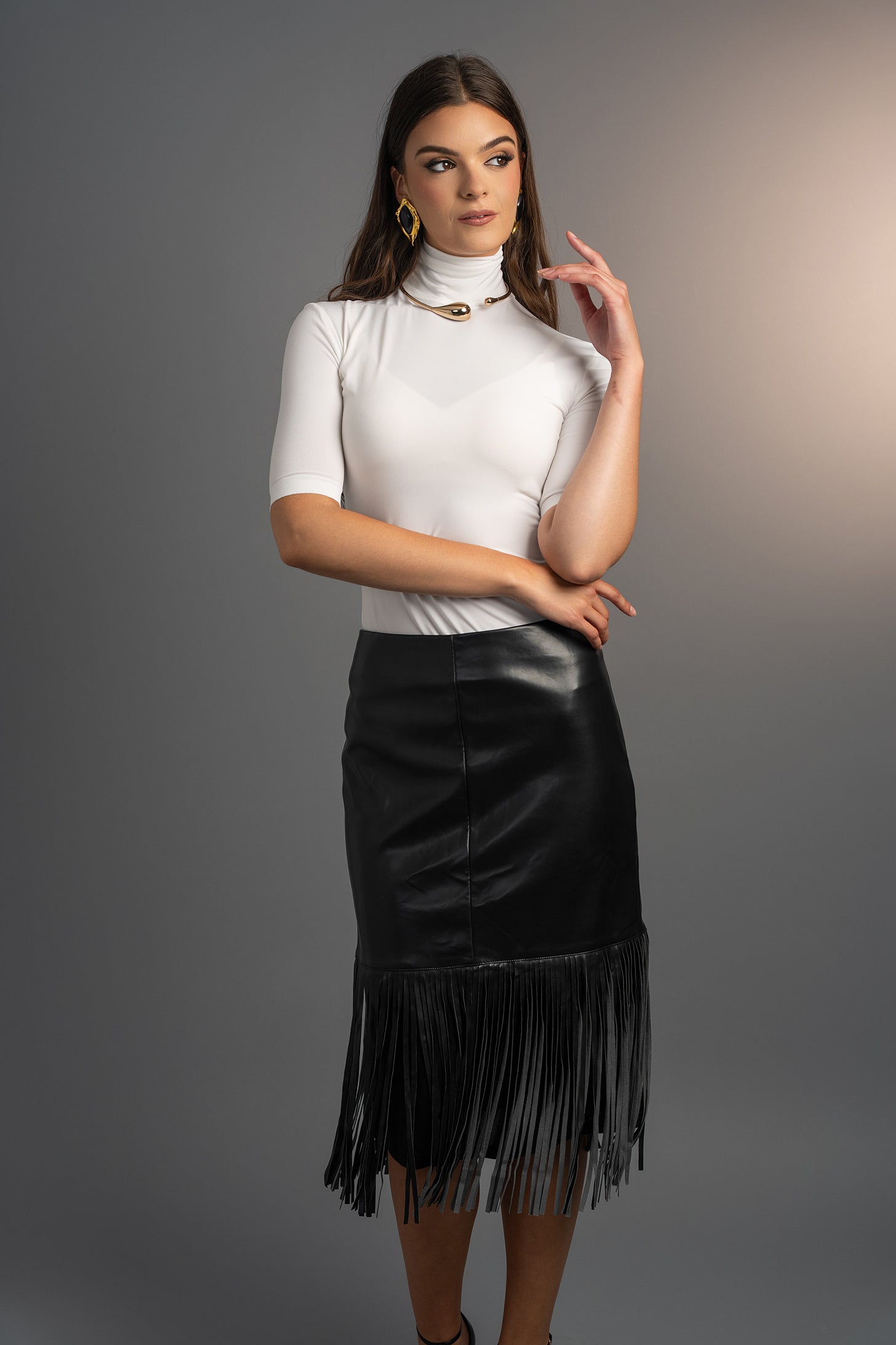 Blackstone Belle Fringe Skirt