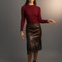 Brownstone Belle Fringe Skirt