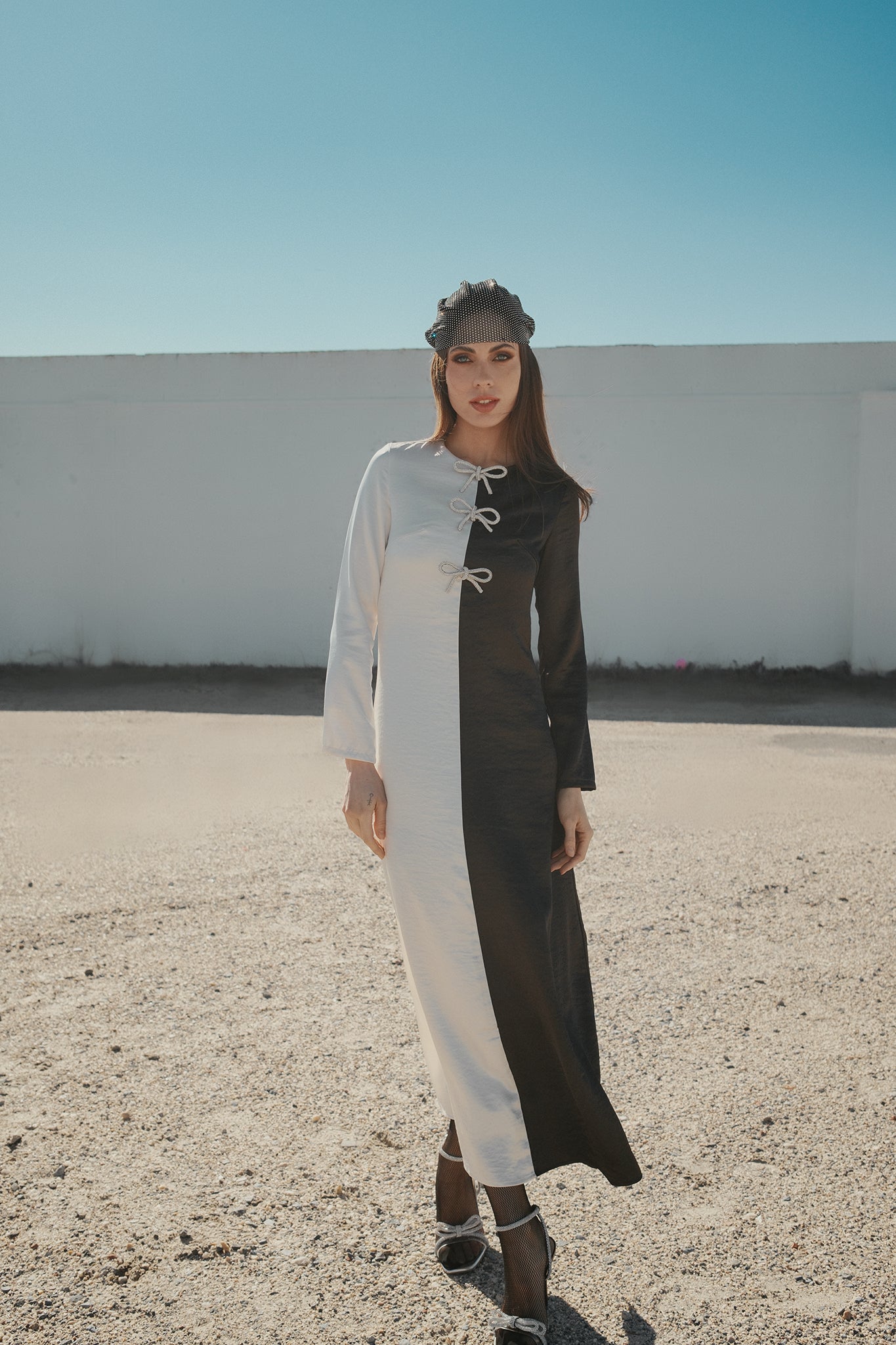 Noir & Blanc –The Duality Dress