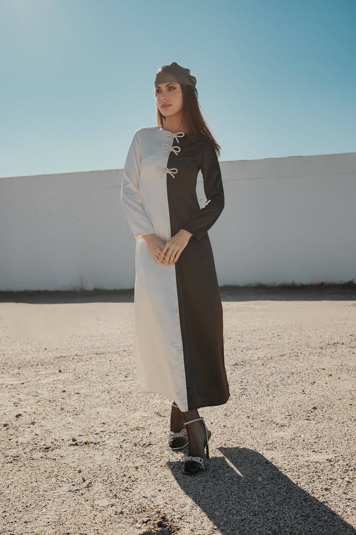 Noir & Blanc –The Duality Dress