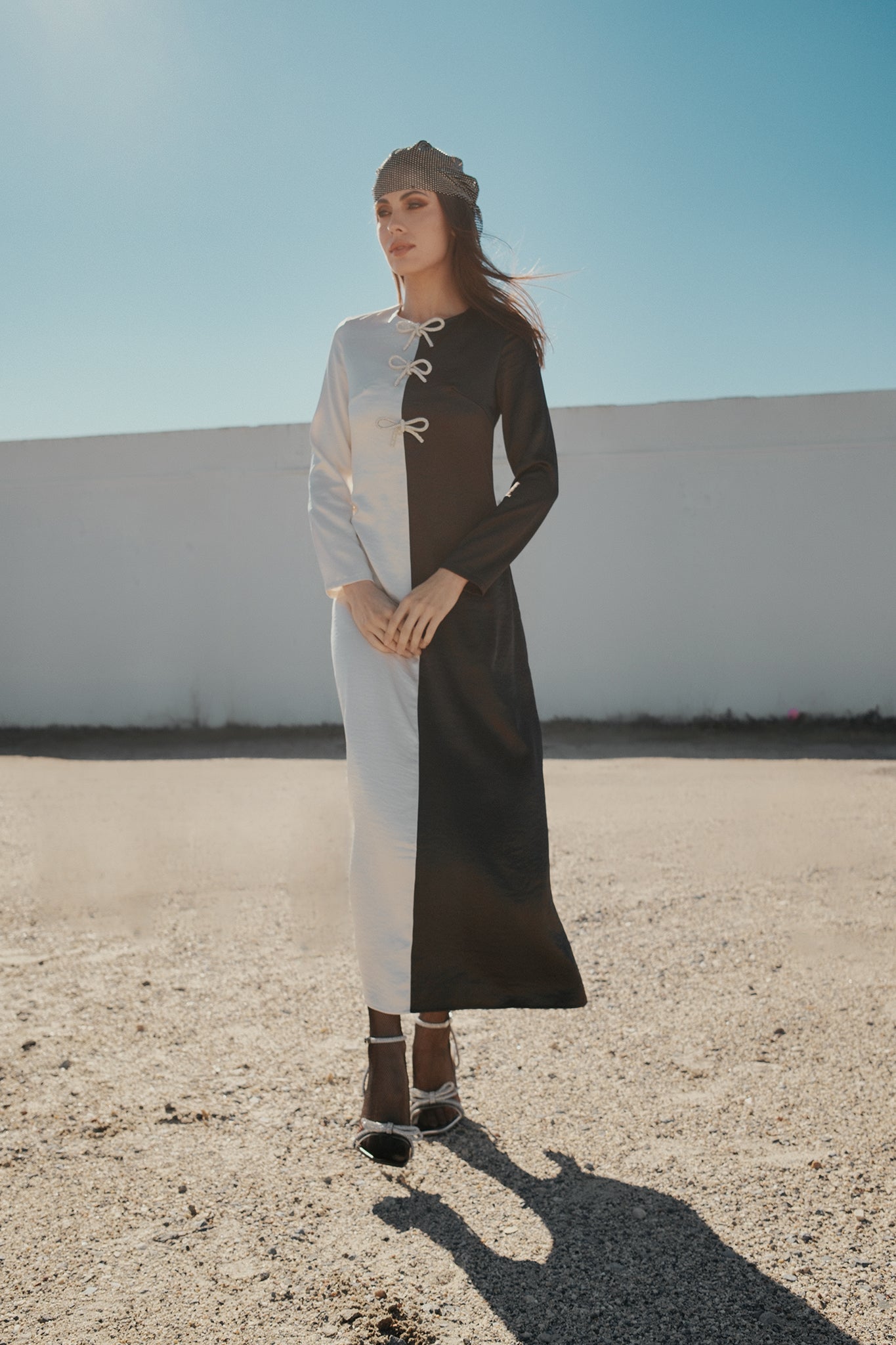 Noir & Blanc –The Duality Dress