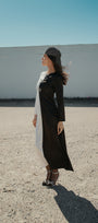 Noir & Blanc –The Duality Dress