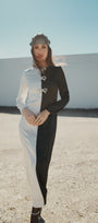 Noir & Blanc –The Duality Dress