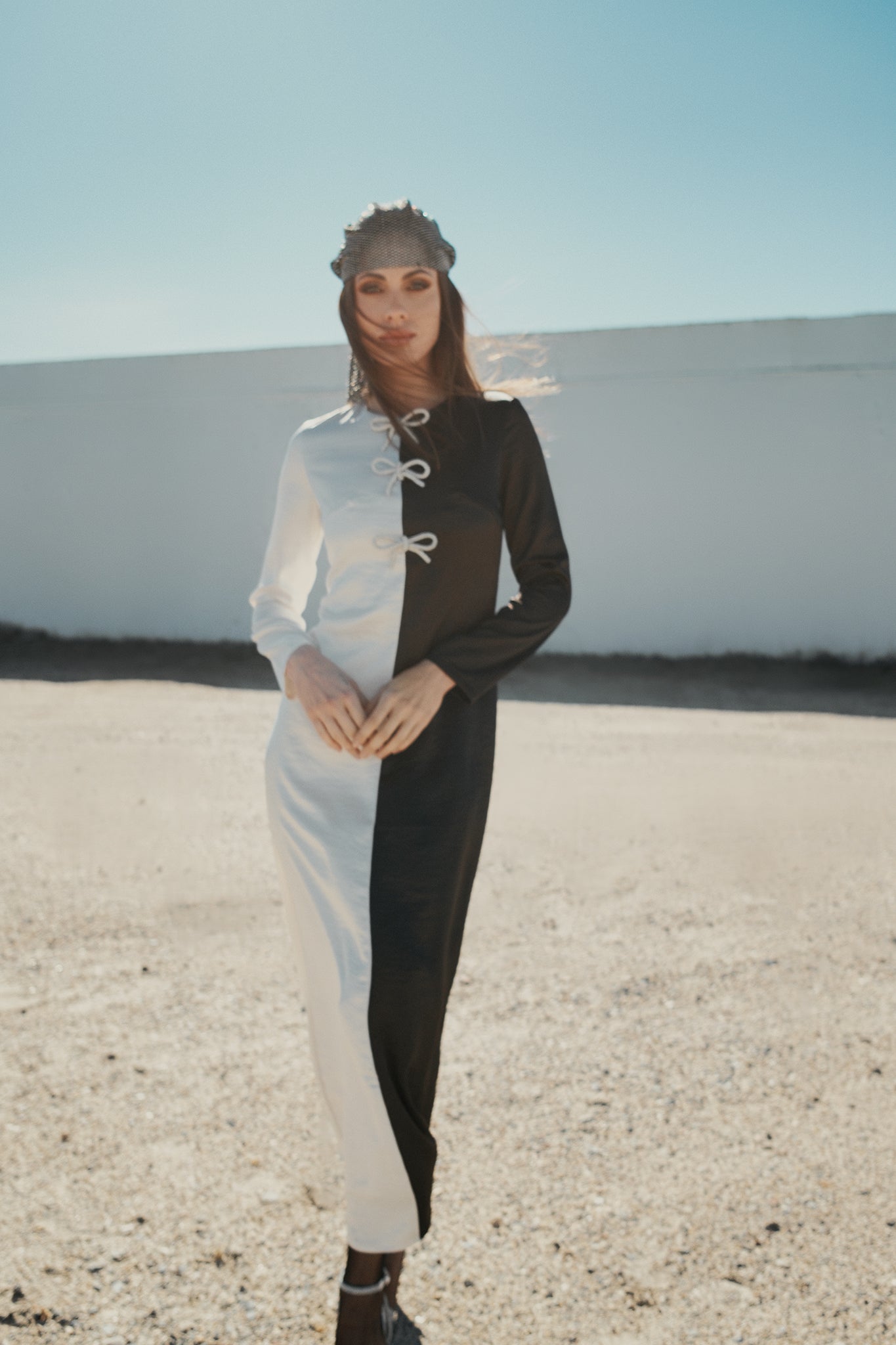 Noir & Blanc –The Duality Dress