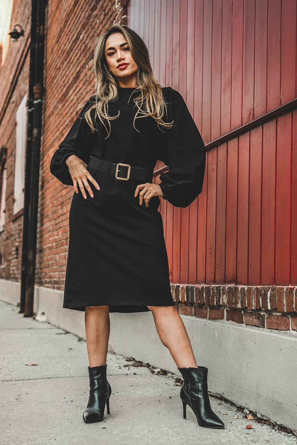 Emica Dress (Cotton) Black