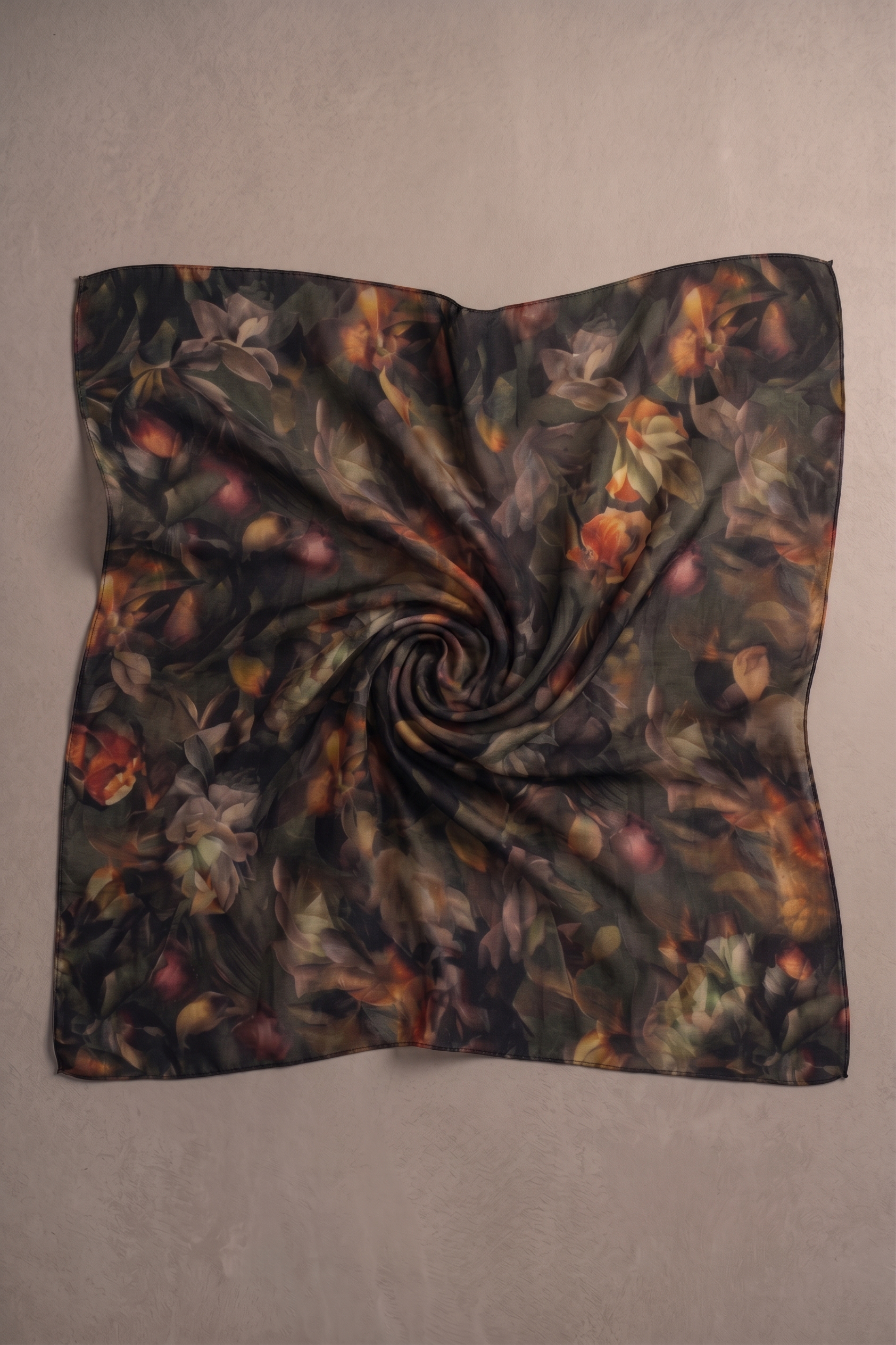 Midnight Blooms Scarf