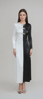 Noir & Blanc –The Duality Dress