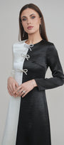 Noir & Blanc –The Duality Dress