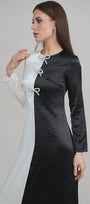 Noir & Blanc –The Duality Dress