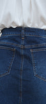 Sweeney Blue Stretch Denim Skirt