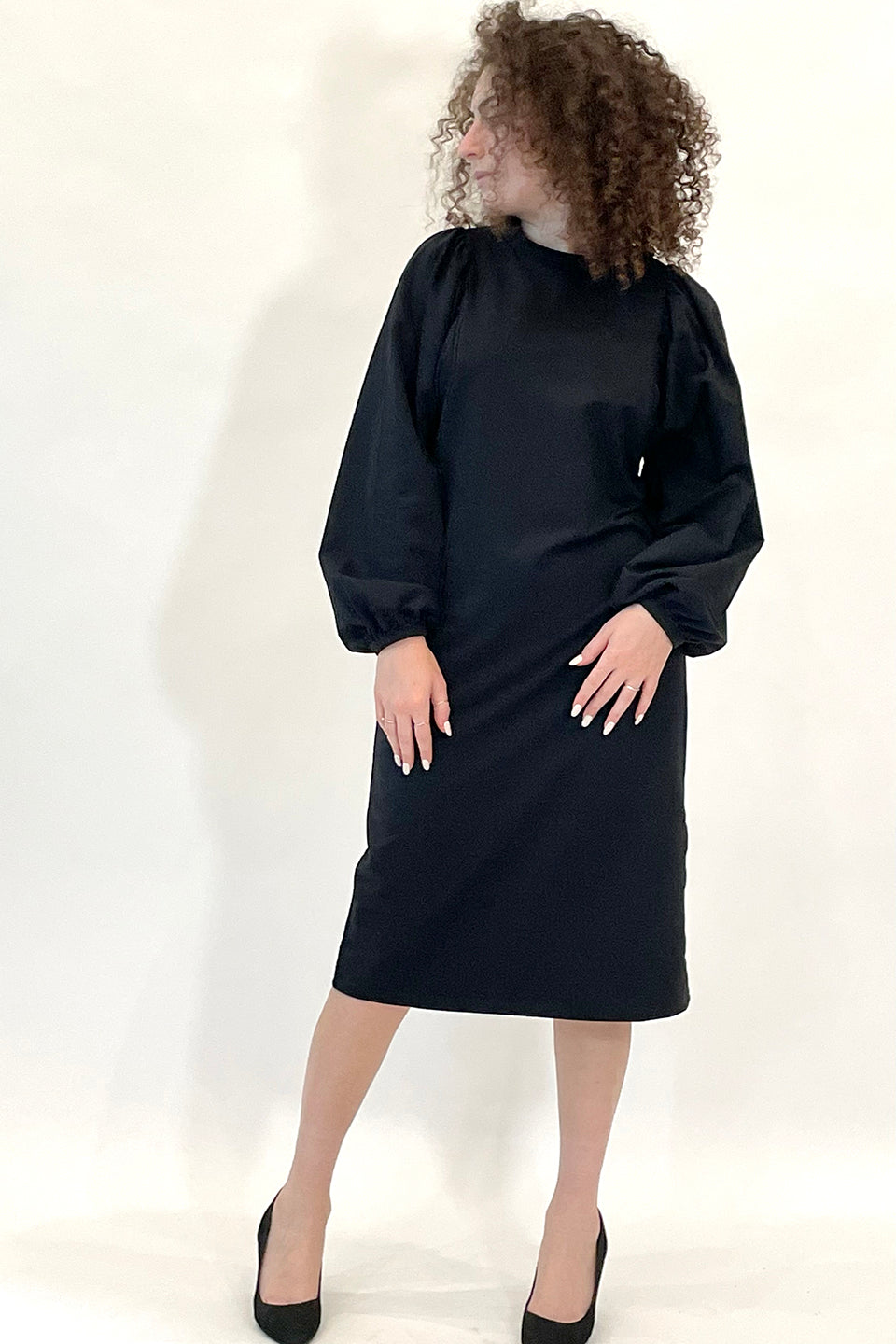 Emica Dress (Cotton) Black