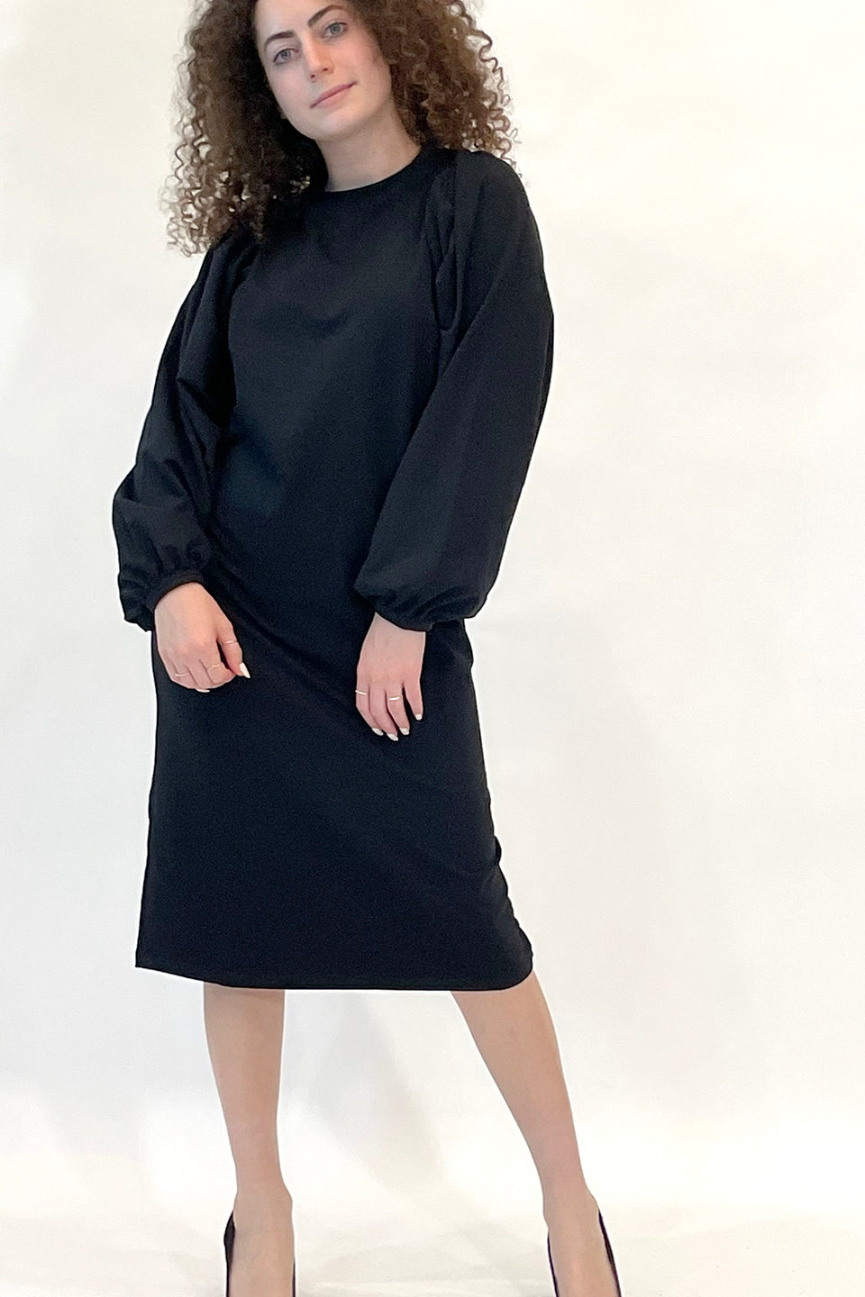 Emica Dress (Cotton) Black