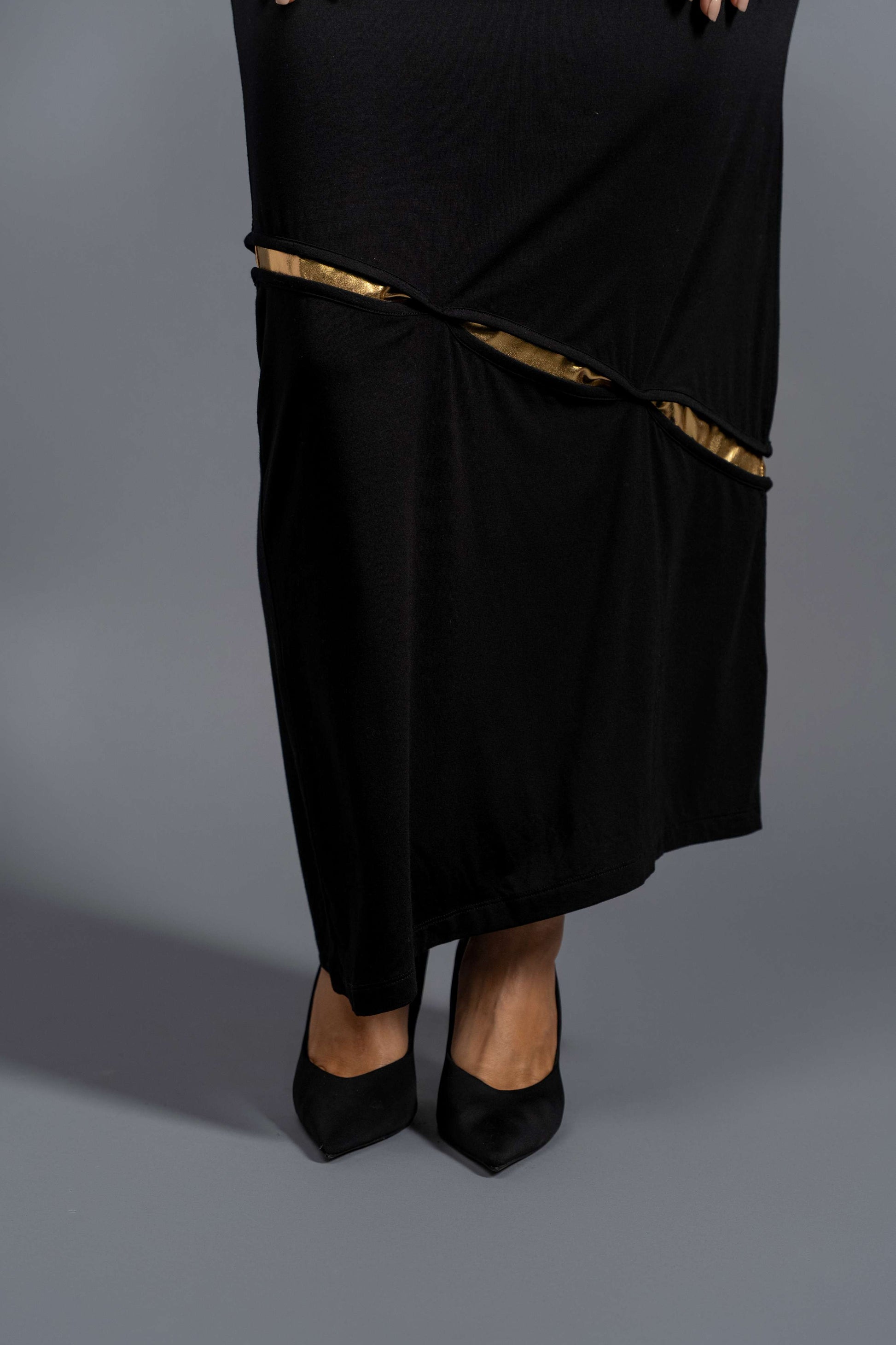 Aurora Gold Slit Maxi