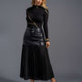 Rebel Romance 50/50 Leather Skirt