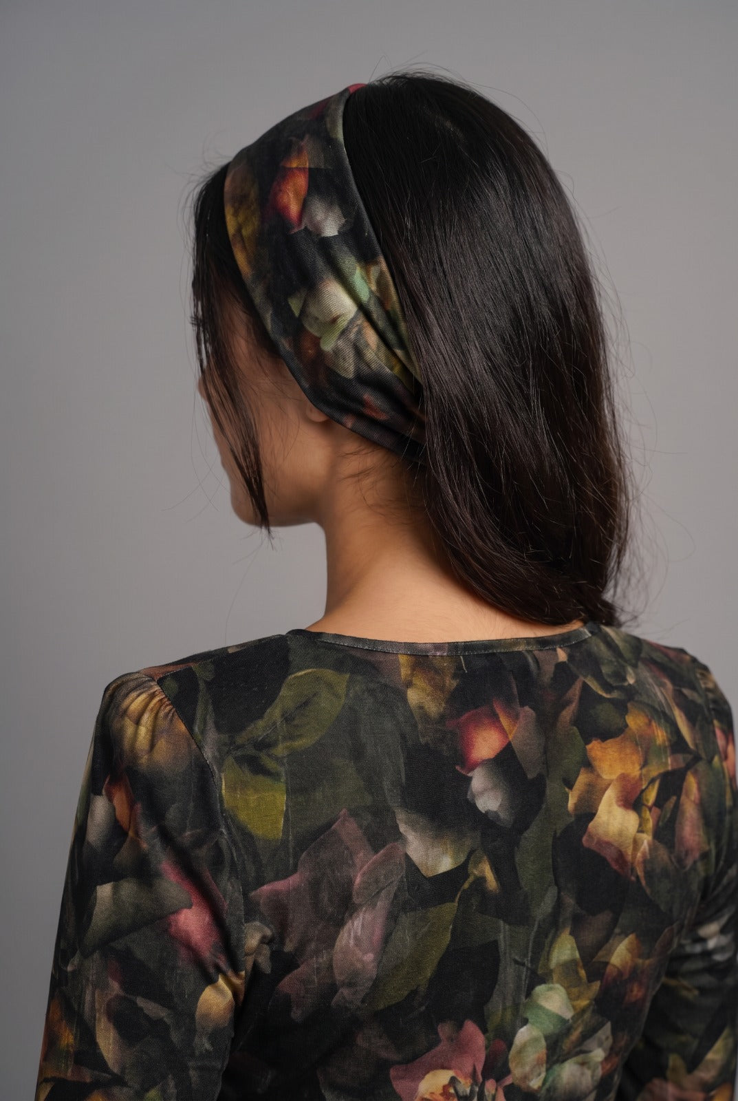Midnight Blooms Comfort Headband