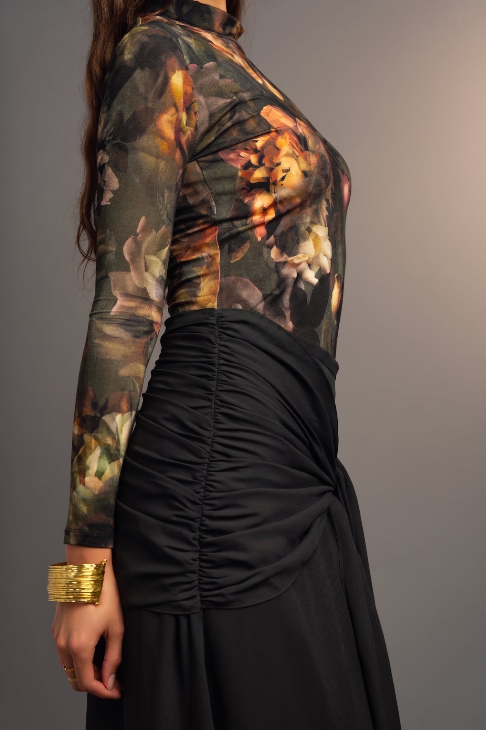 The Windsor Wrap Skirt – Black