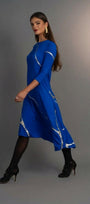Silver Blue Frost Hikari Kintsugi Dress *Holiday Edition*Pre order